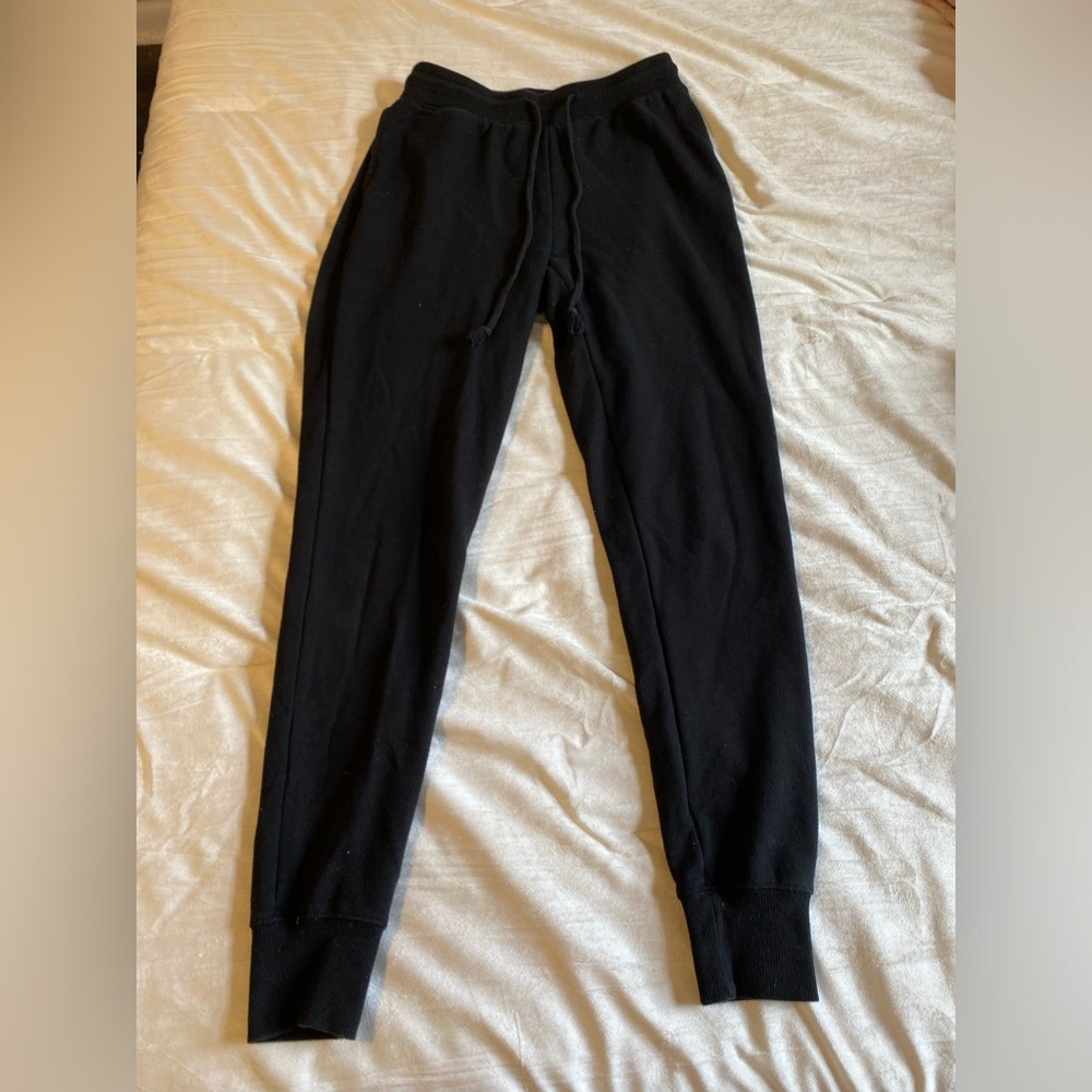 Black sweatpants